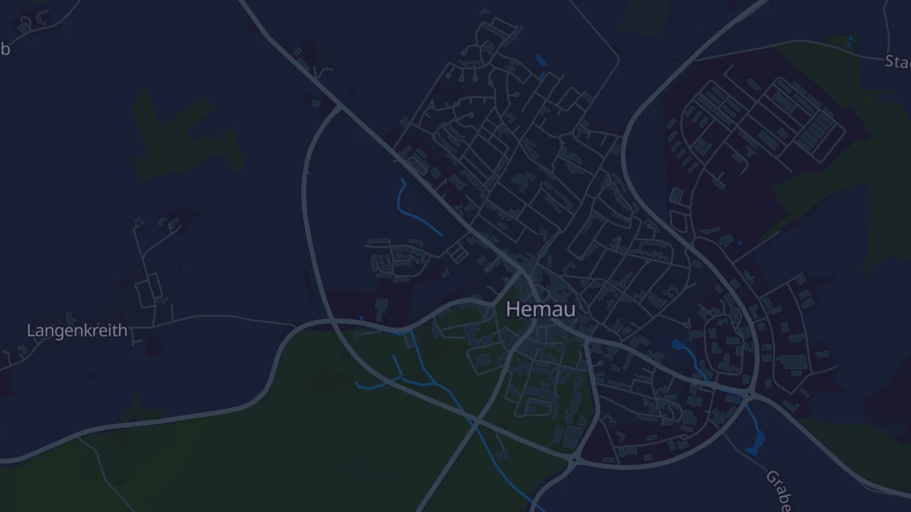 Karte von Hemau