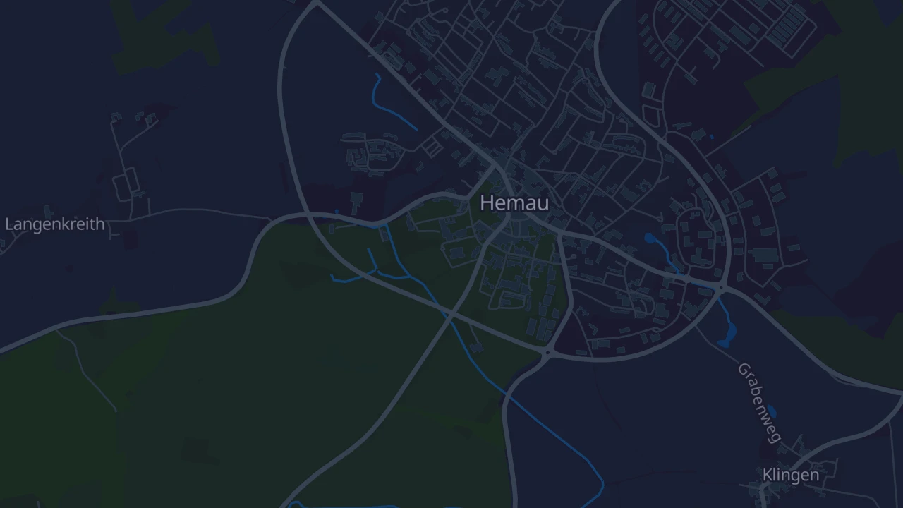 Karte von Hemau