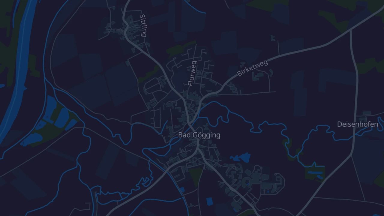 Karte von Bad Gögging