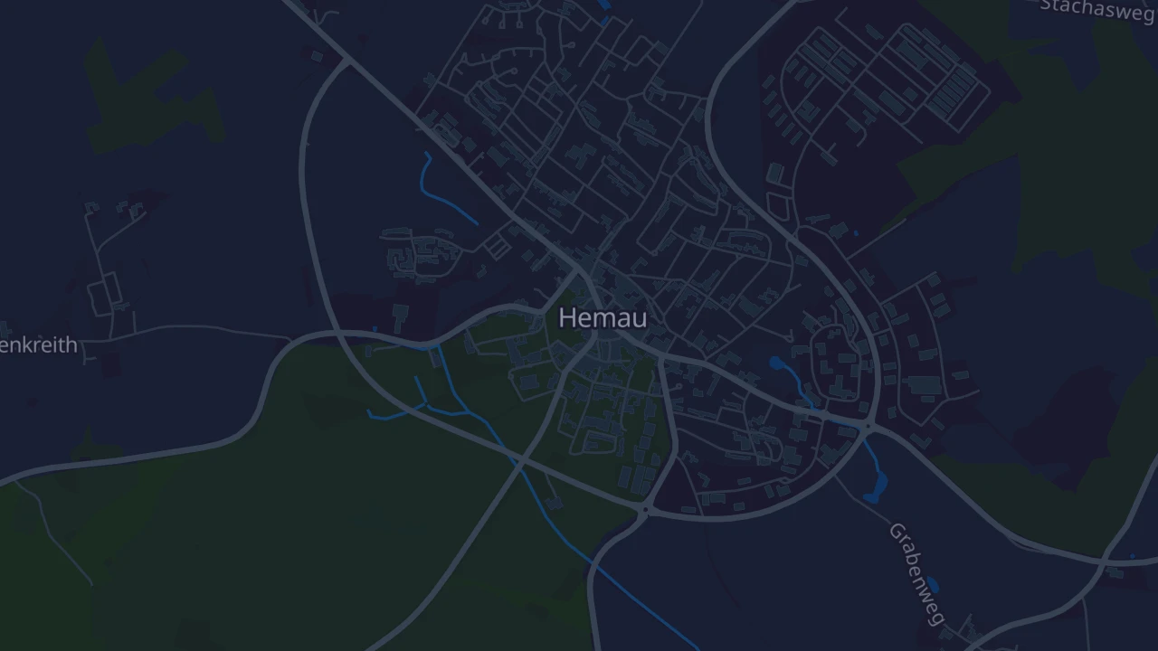 Karte von Hemau