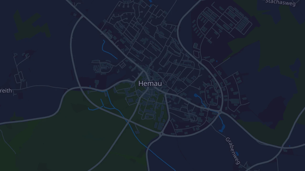 Karte von Hemau
