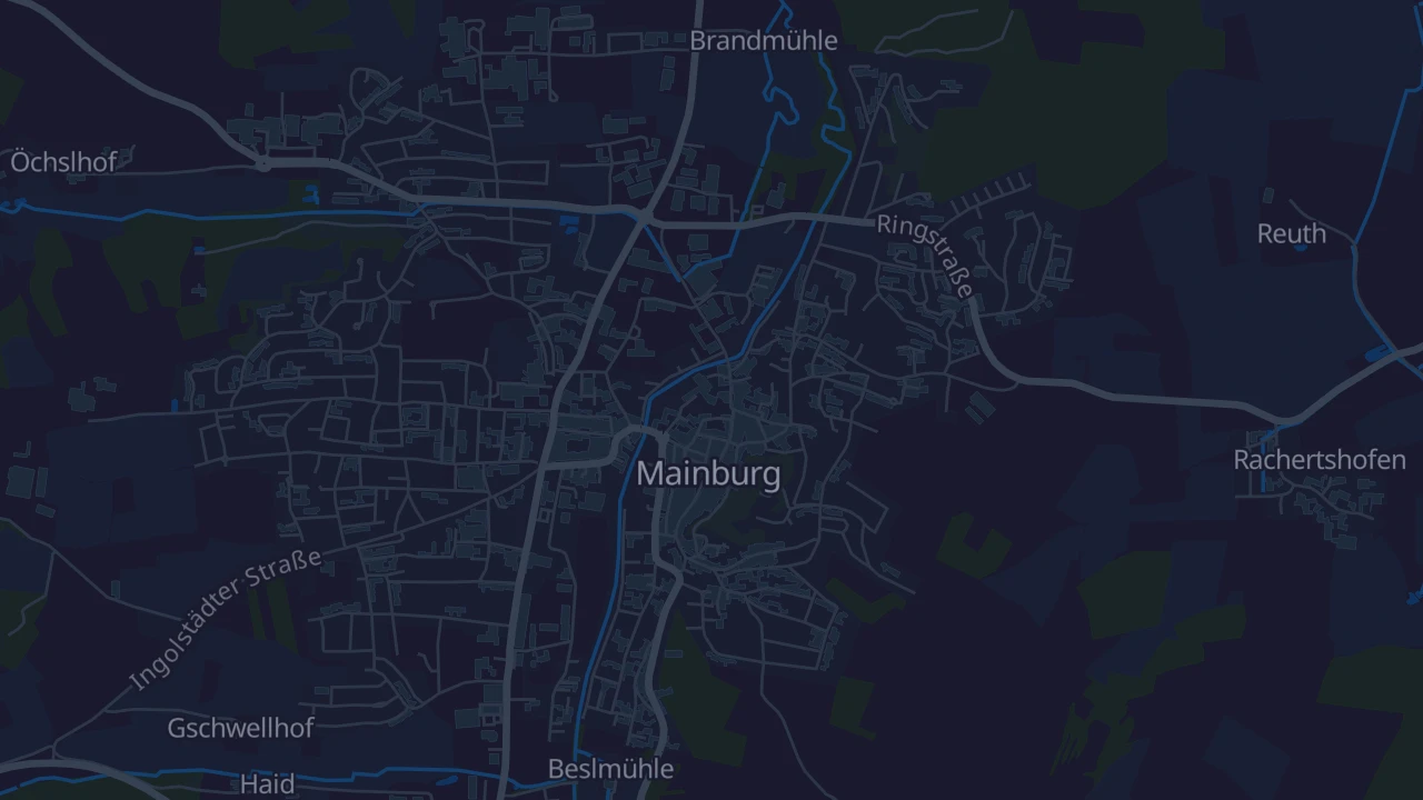 Karte von Mainburg