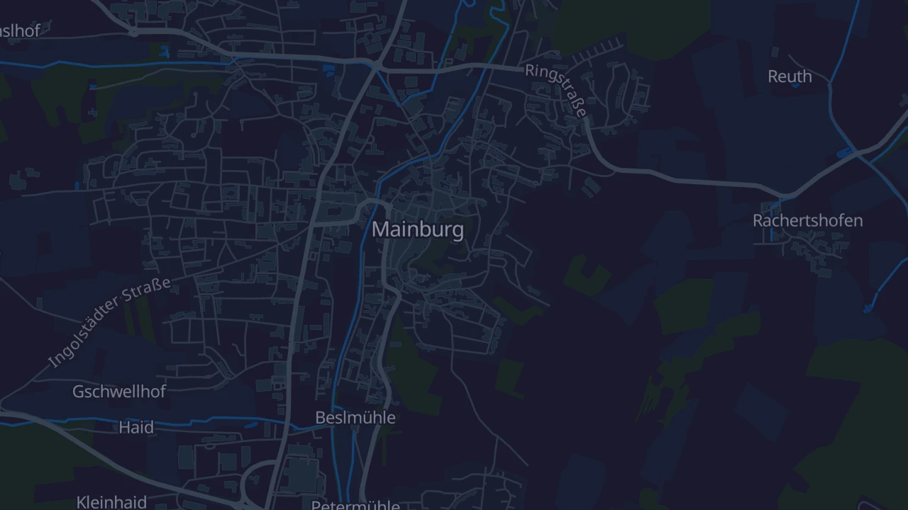 Karte von Mainburg