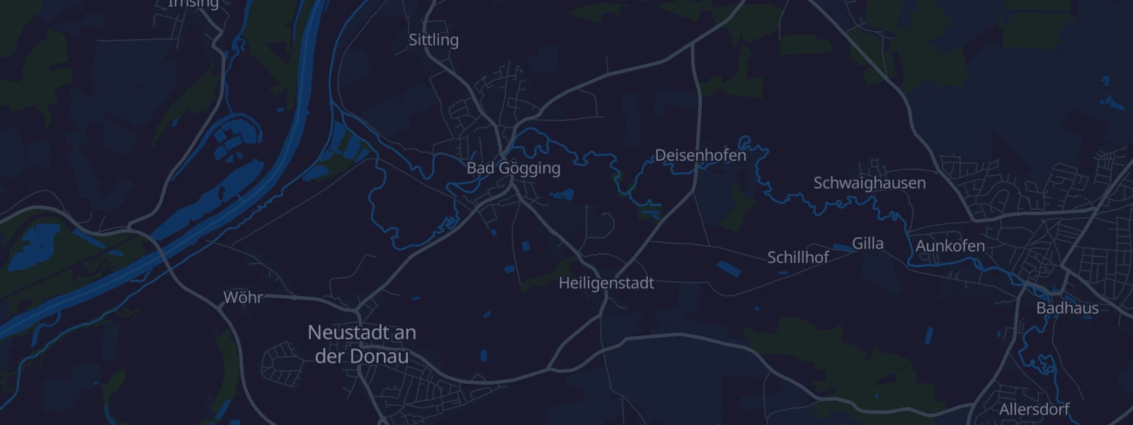 Karte von Bad Gögging