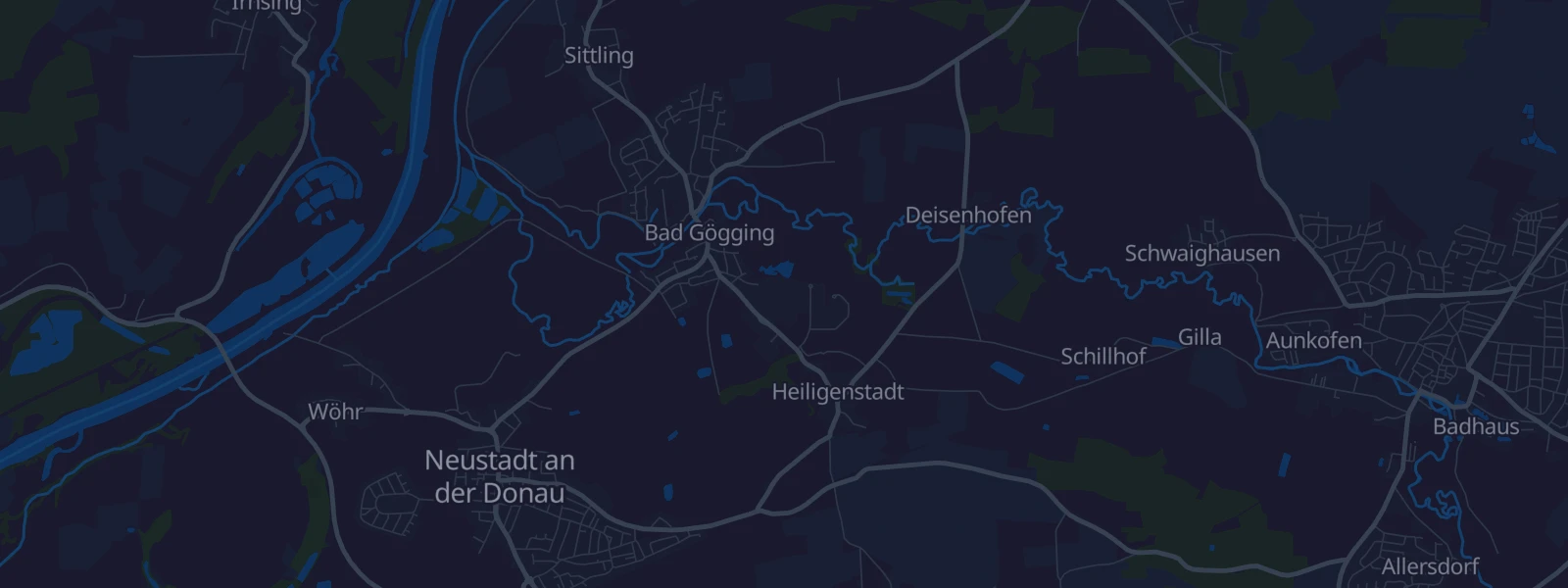 Karte von Bad Gögging