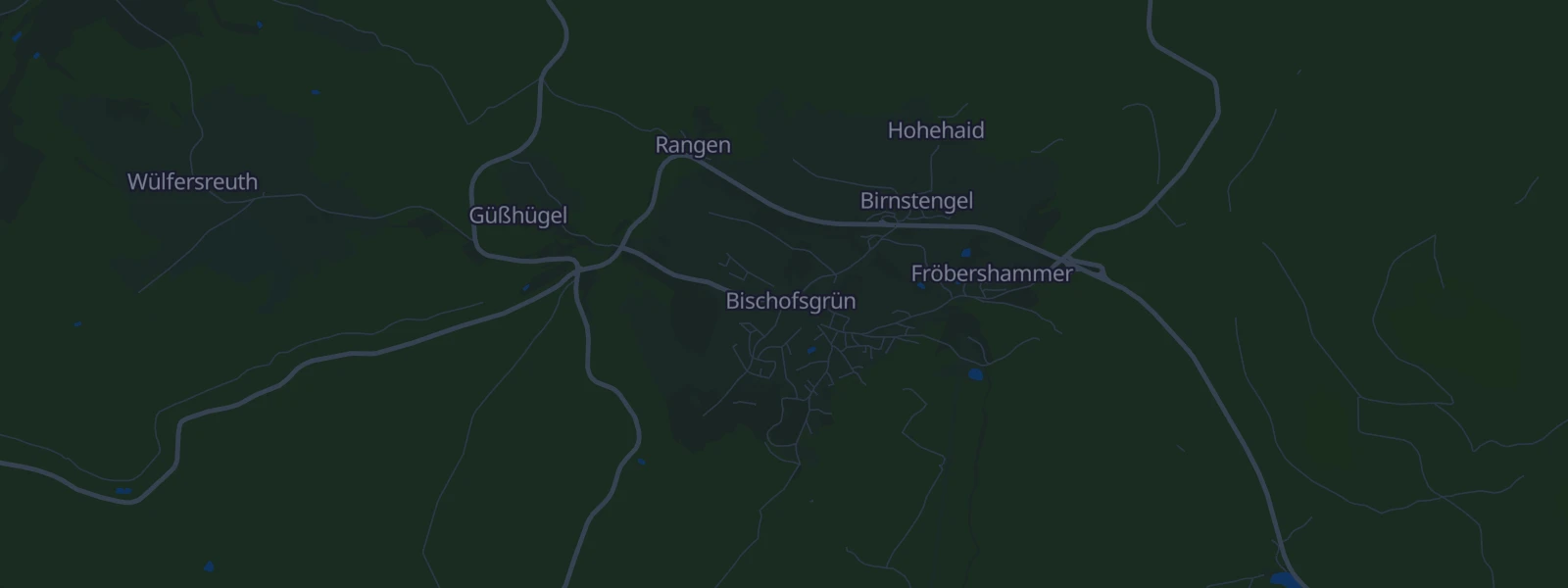 Karte von Bischofsgrün
