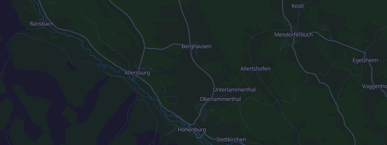 Karte von Hohenburg