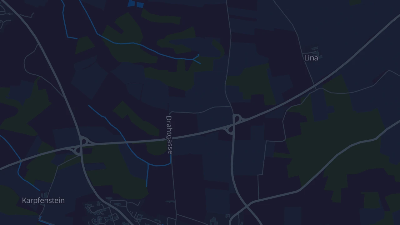 Karte von Neustadt an der Donau
