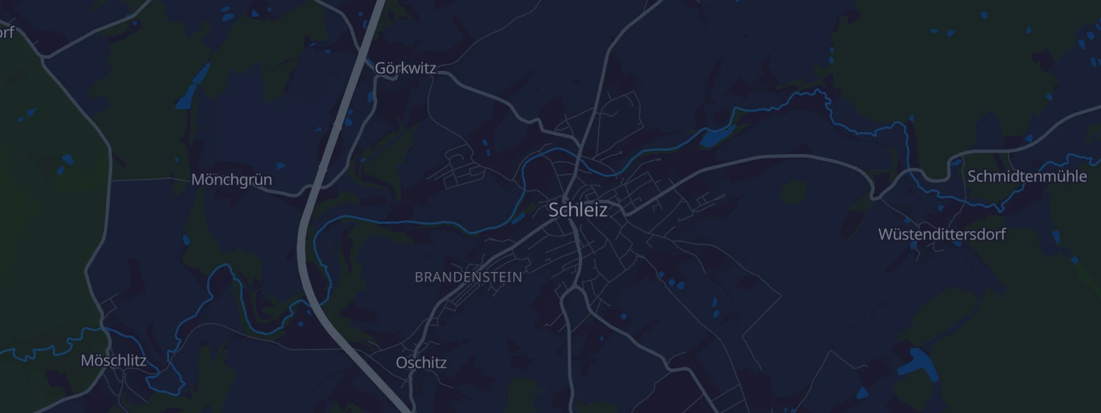 Karte von Schleiz