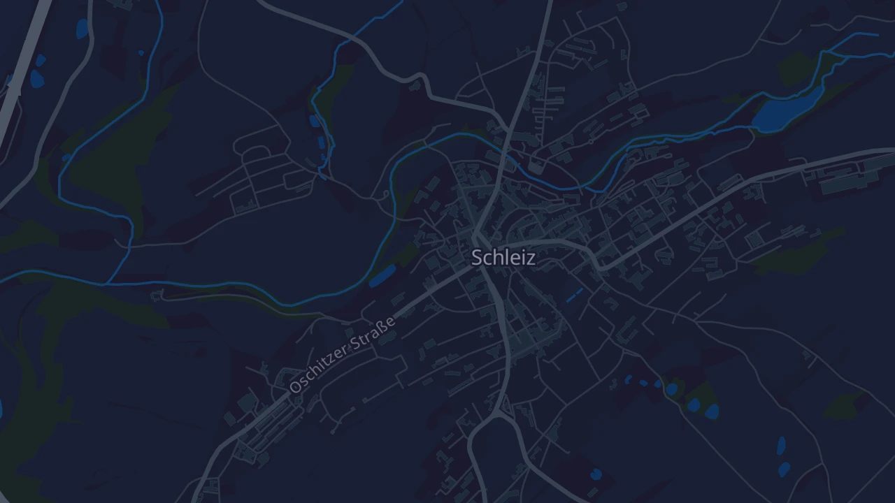 Karte von Schleiz
