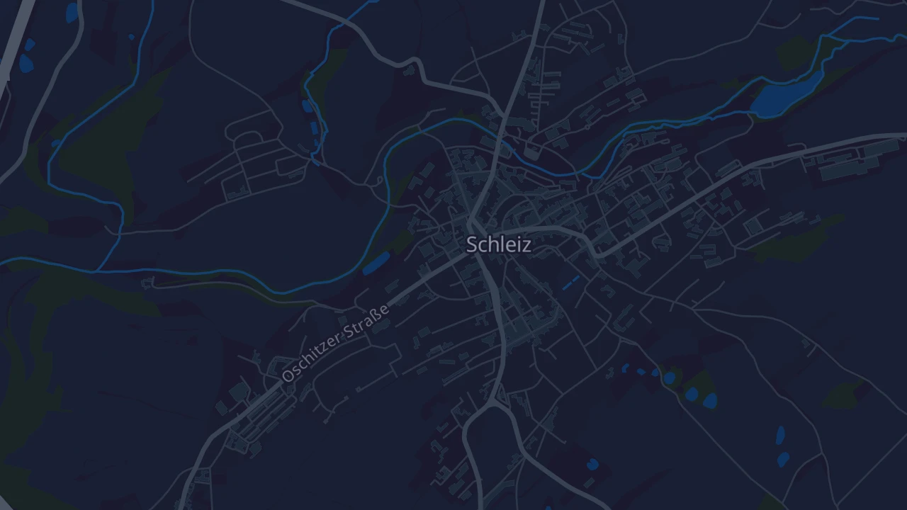 Karte von Schleiz