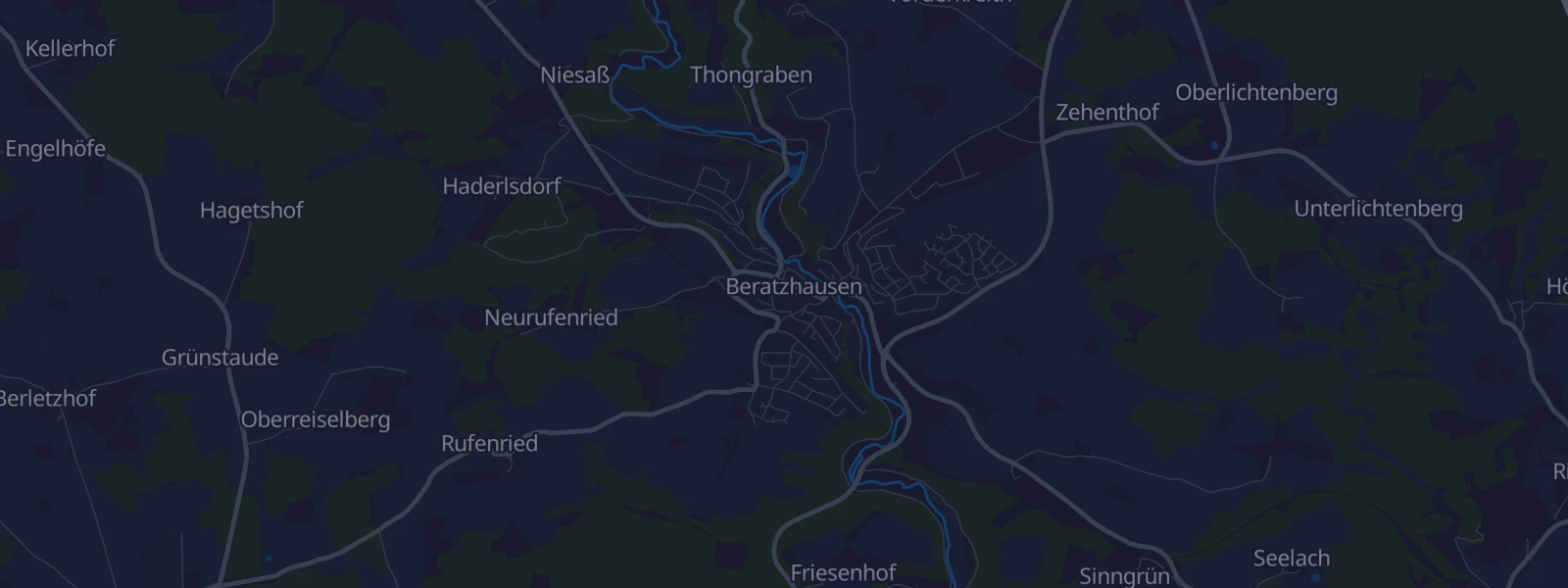 Karte von Beratzhausen