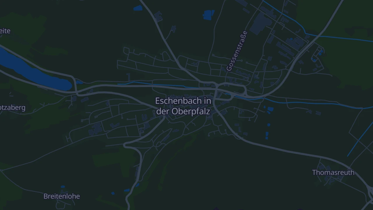 Karte von Eschenbach i.d.OPf.