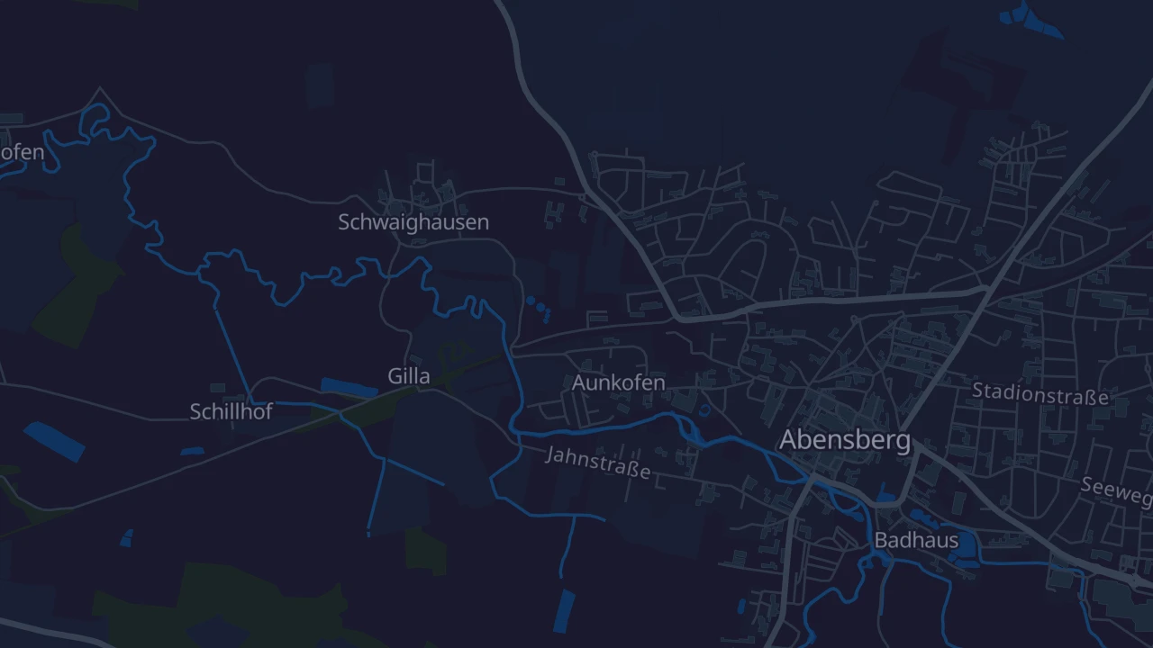 Karte von Abensberg
