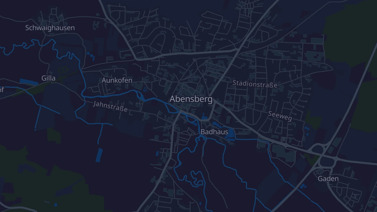 Karte von Abensberg
