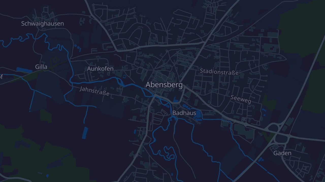 Karte von Abensberg