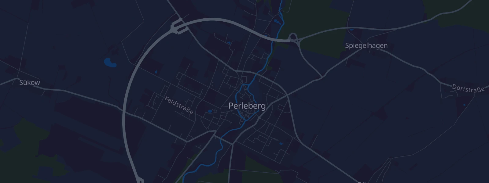 Karte von Perleberg