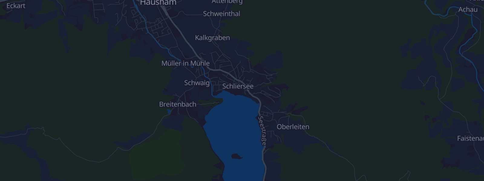 Karte von Schliersee