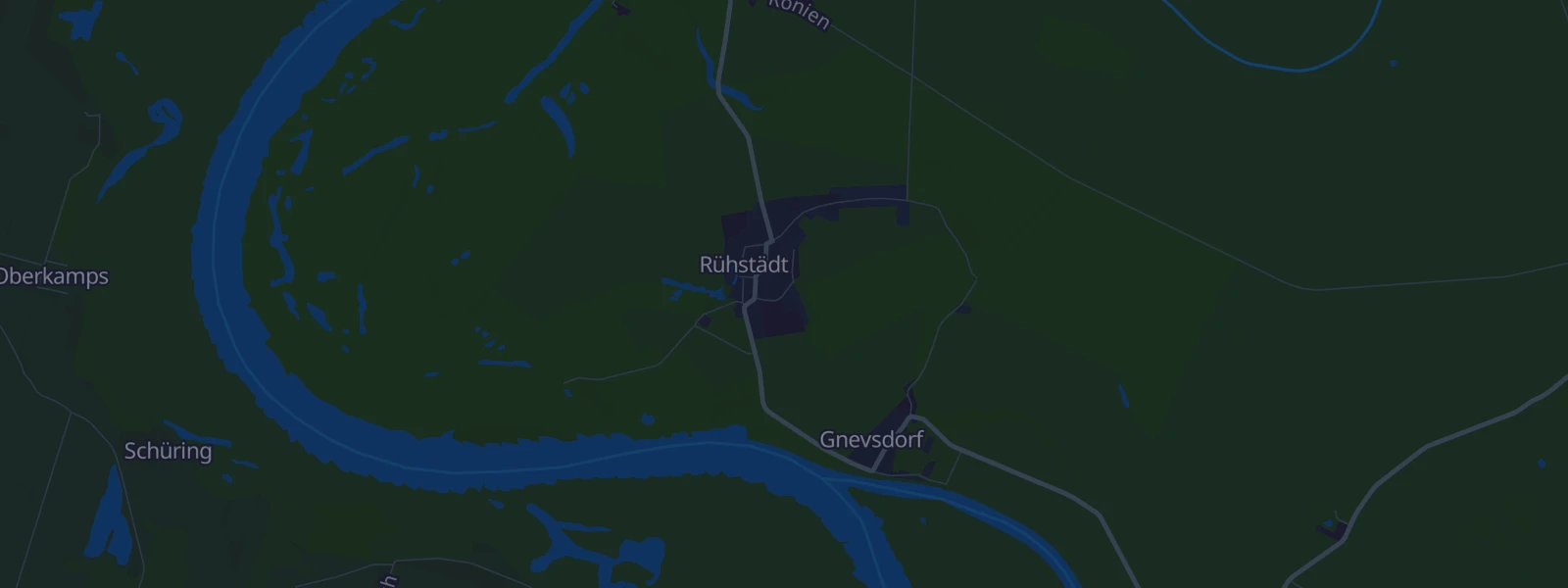 Karte von Rühstädt