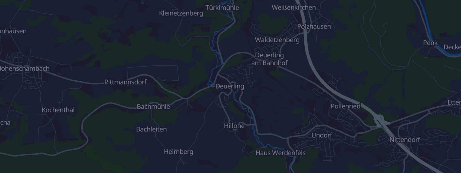 Karte von Deuerling