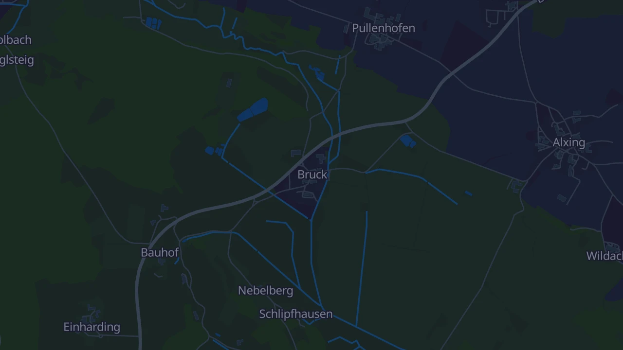 Karte von Bruck