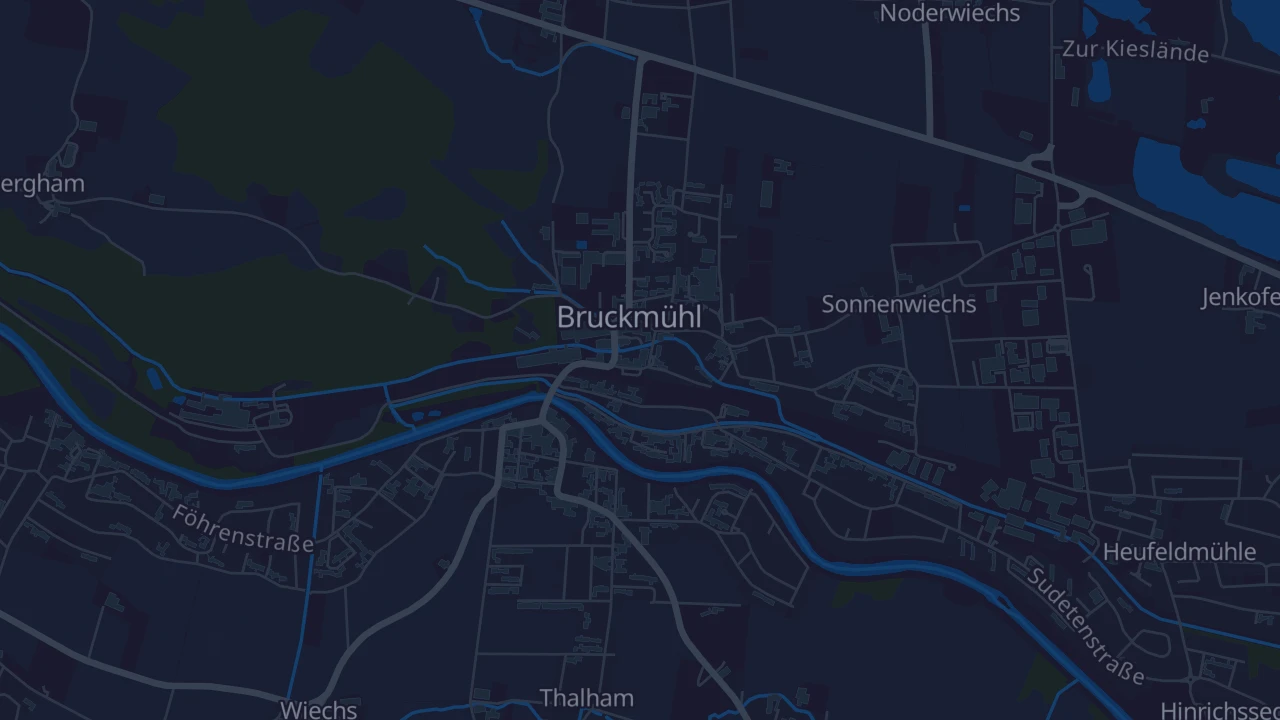 Karte von Bruckmühl