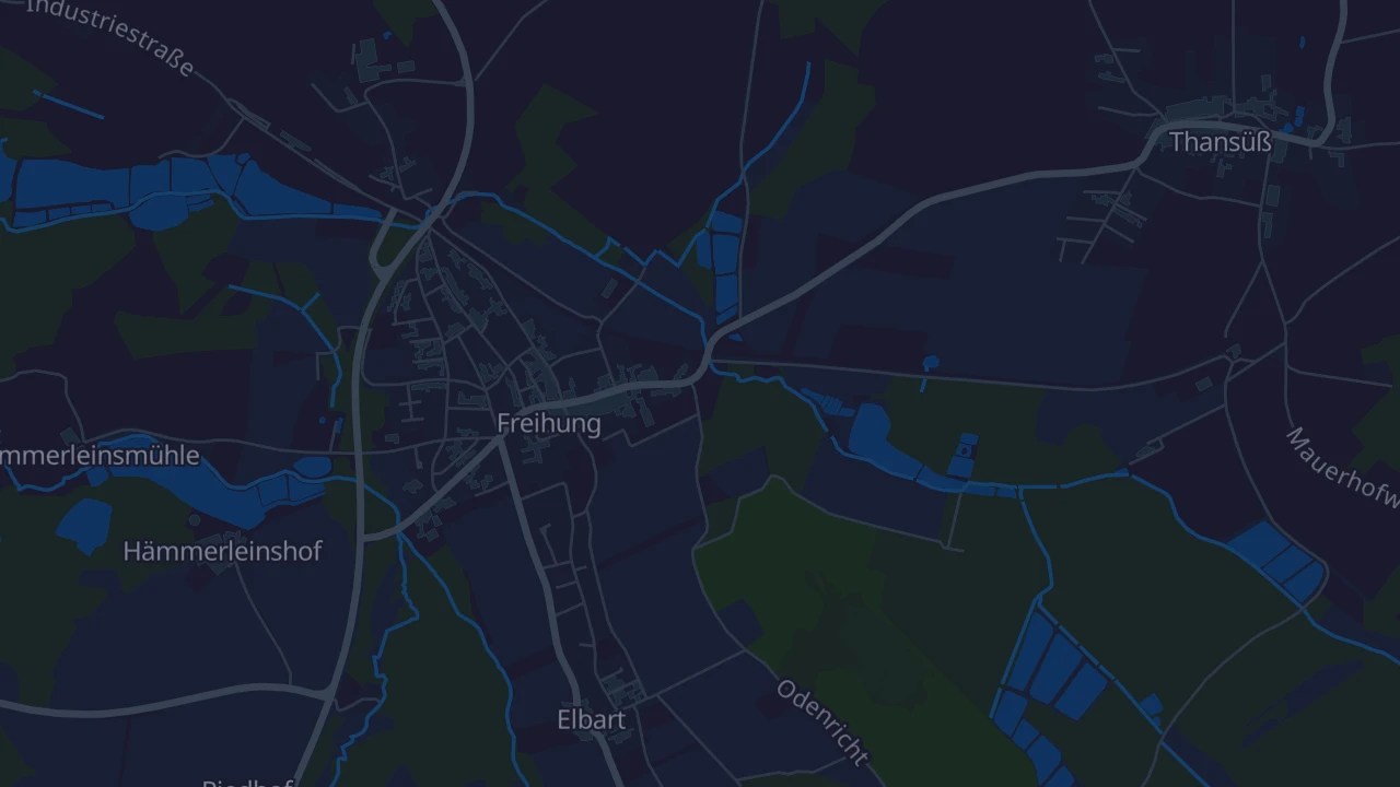 Karte von Freihung