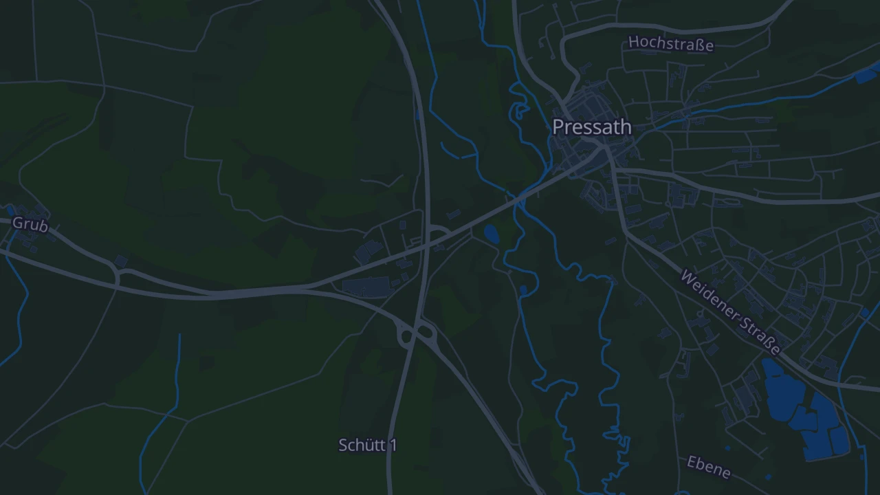 Karte von Pressath