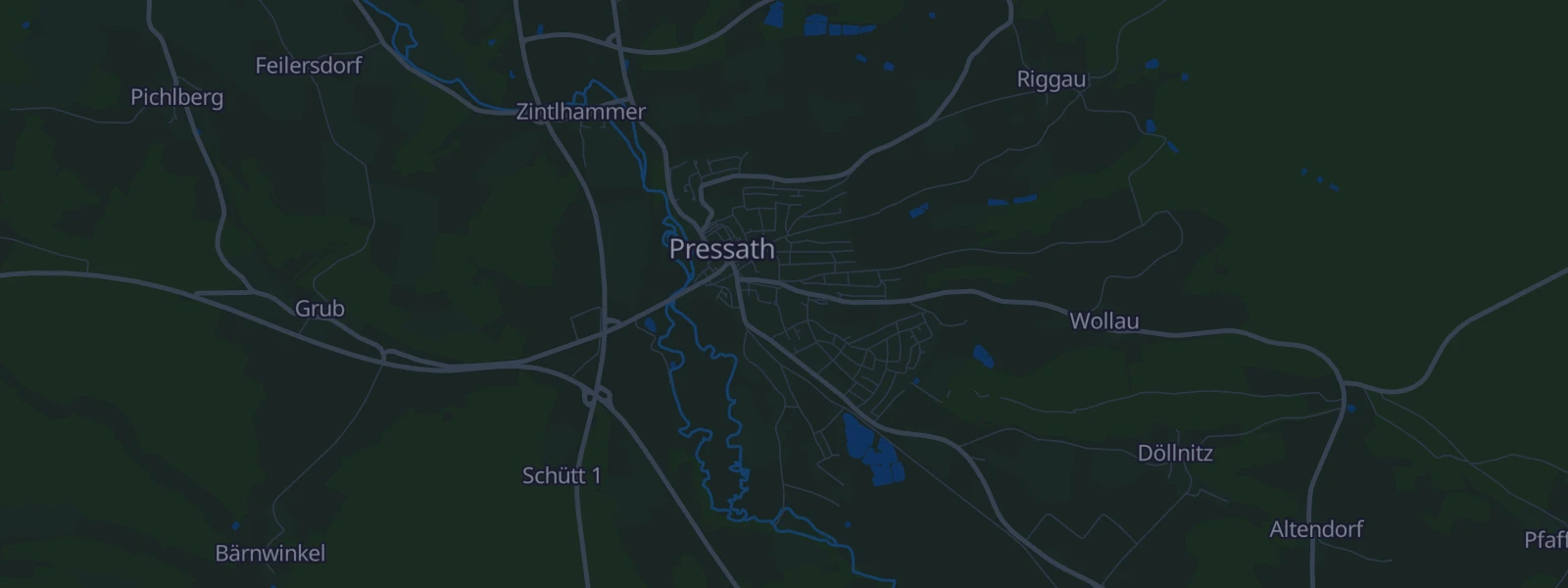 Karte von Pressath