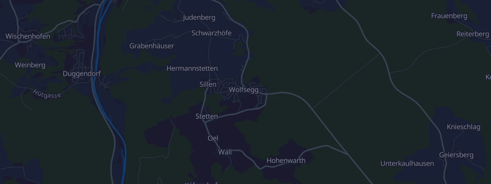 Karte von Wolfsegg