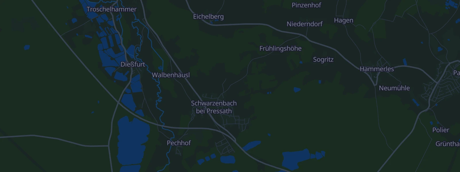Karte von Schwarzenbach