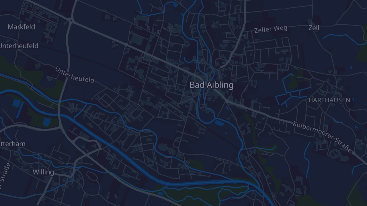 Karte von Bad Aibling