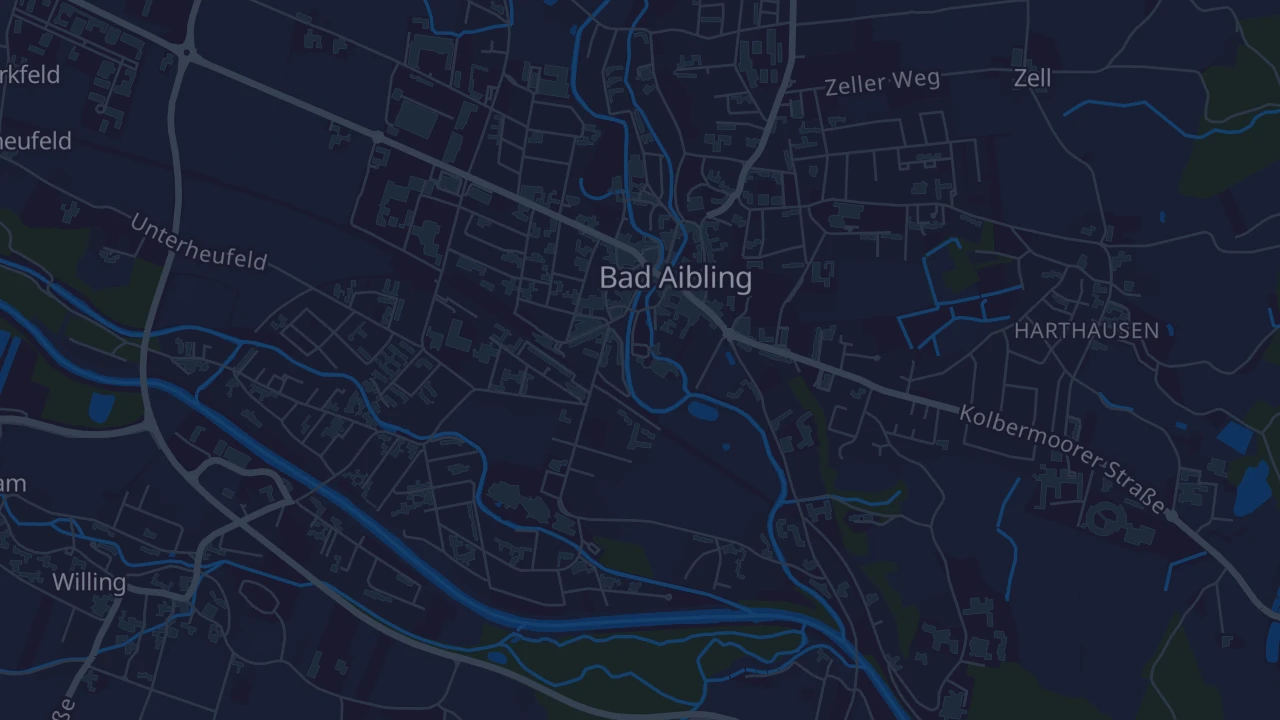 Karte von Bad Aibling
