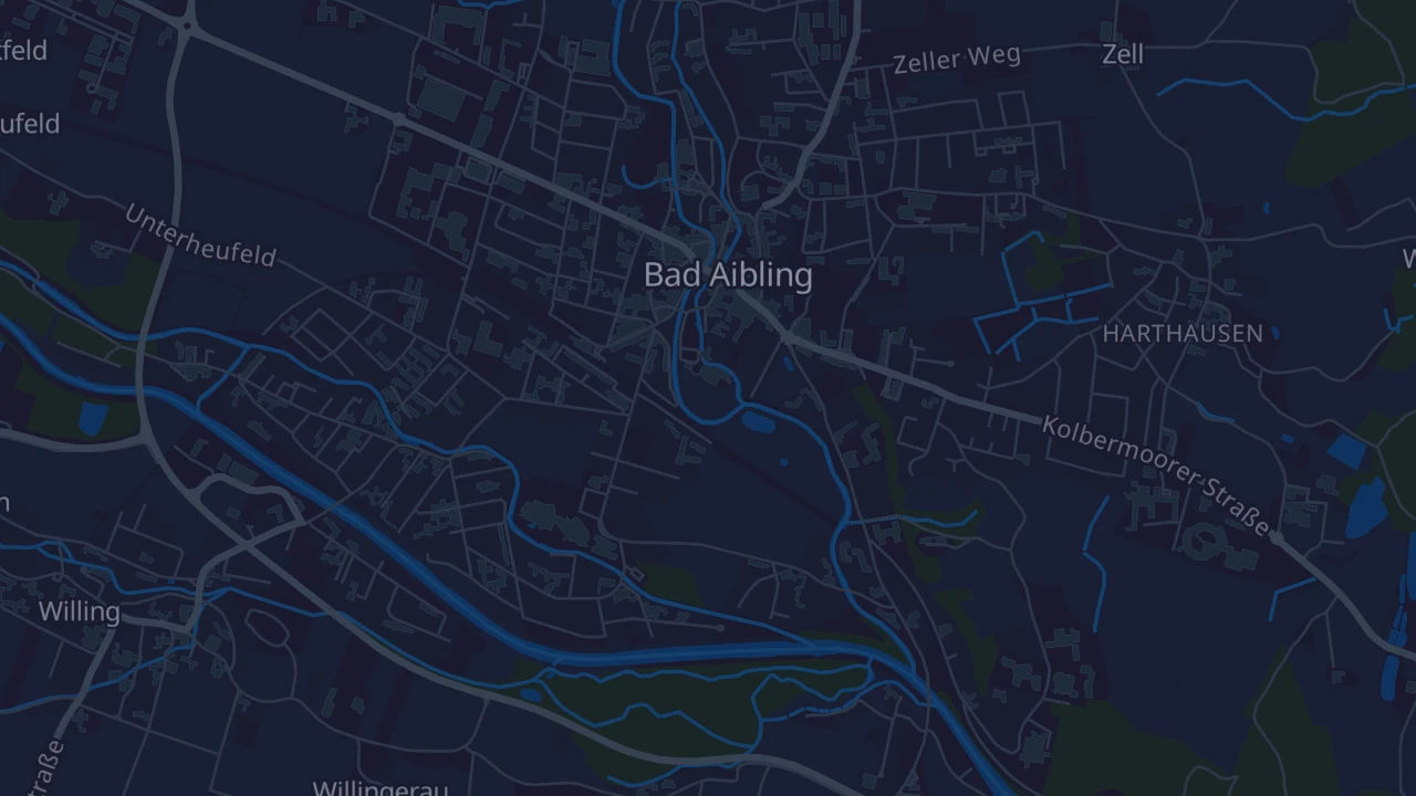 Karte von Bad Aibling