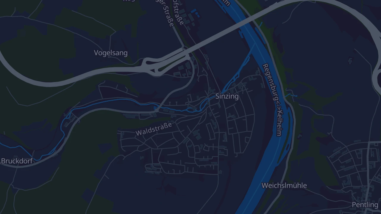 Karte von Sinzing