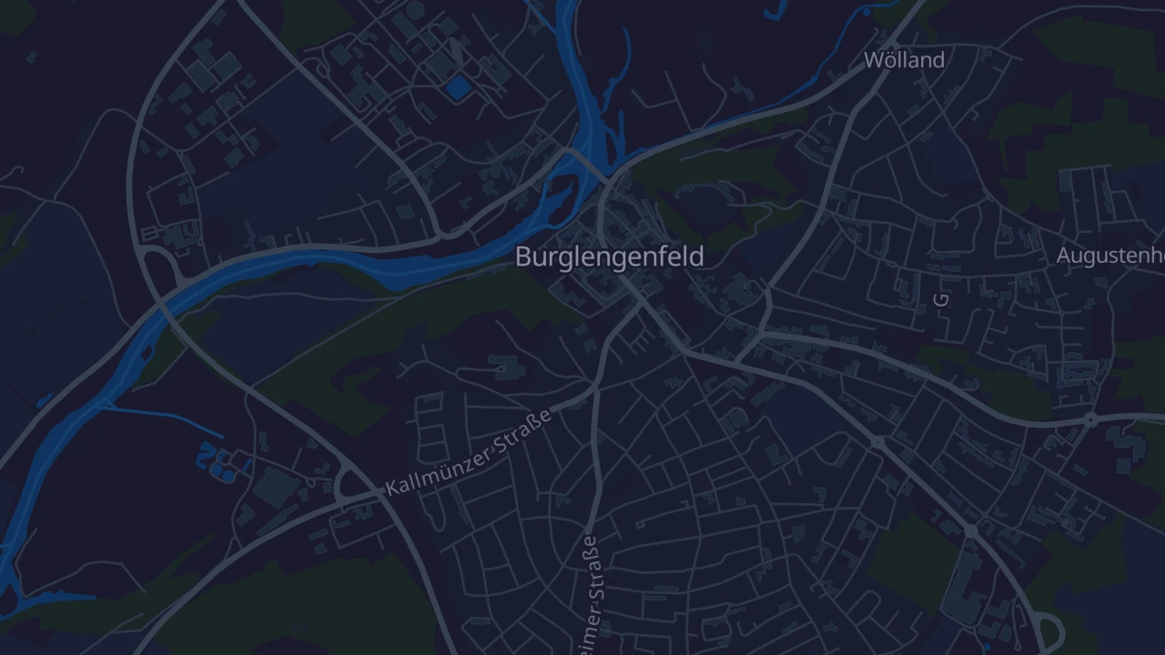Karte von Burglengenfeld