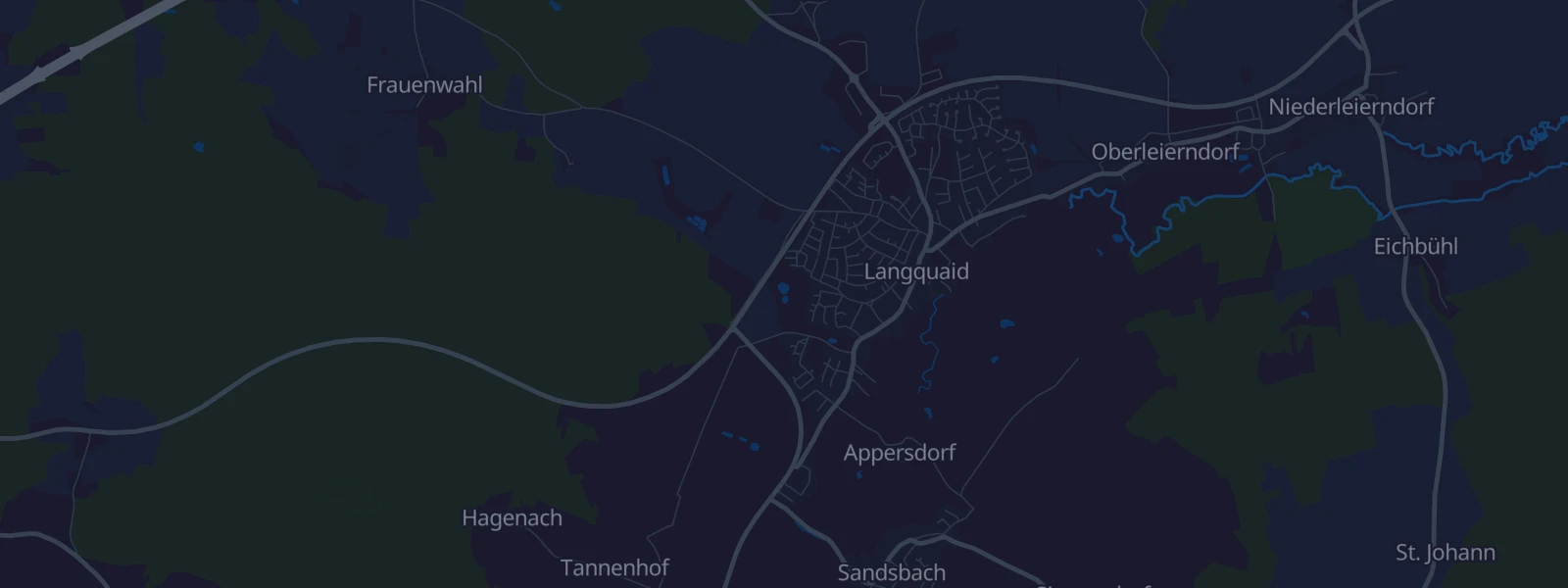 Karte von Langquaid