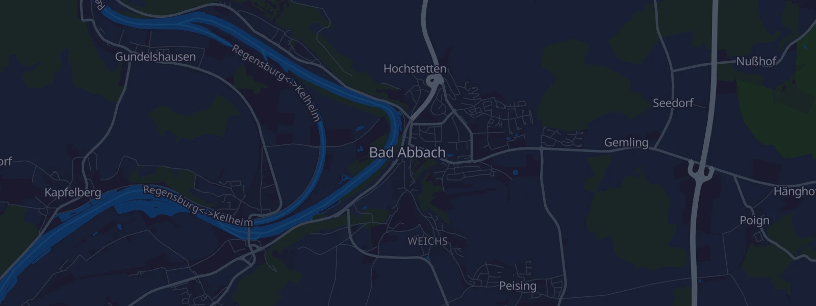 Karte von Bad Abbach