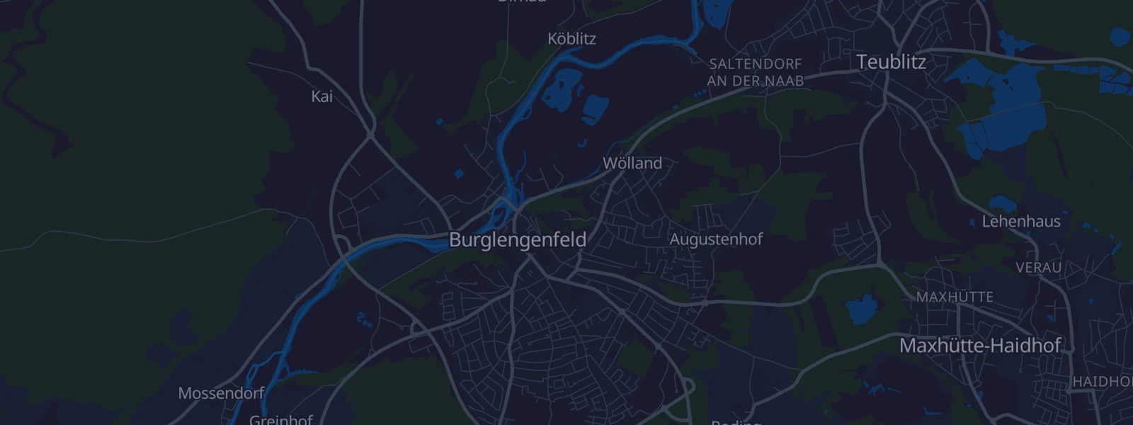 Karte von Burglengenfeld