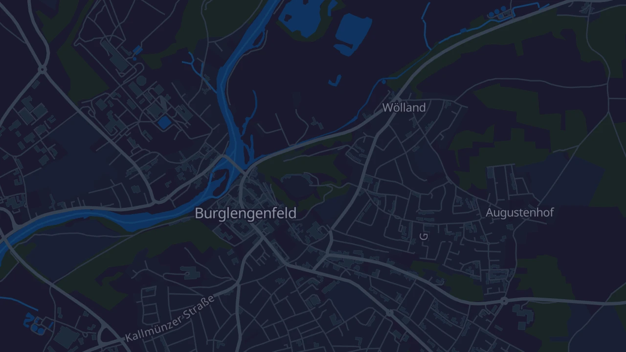 Karte von Burglengenfeld