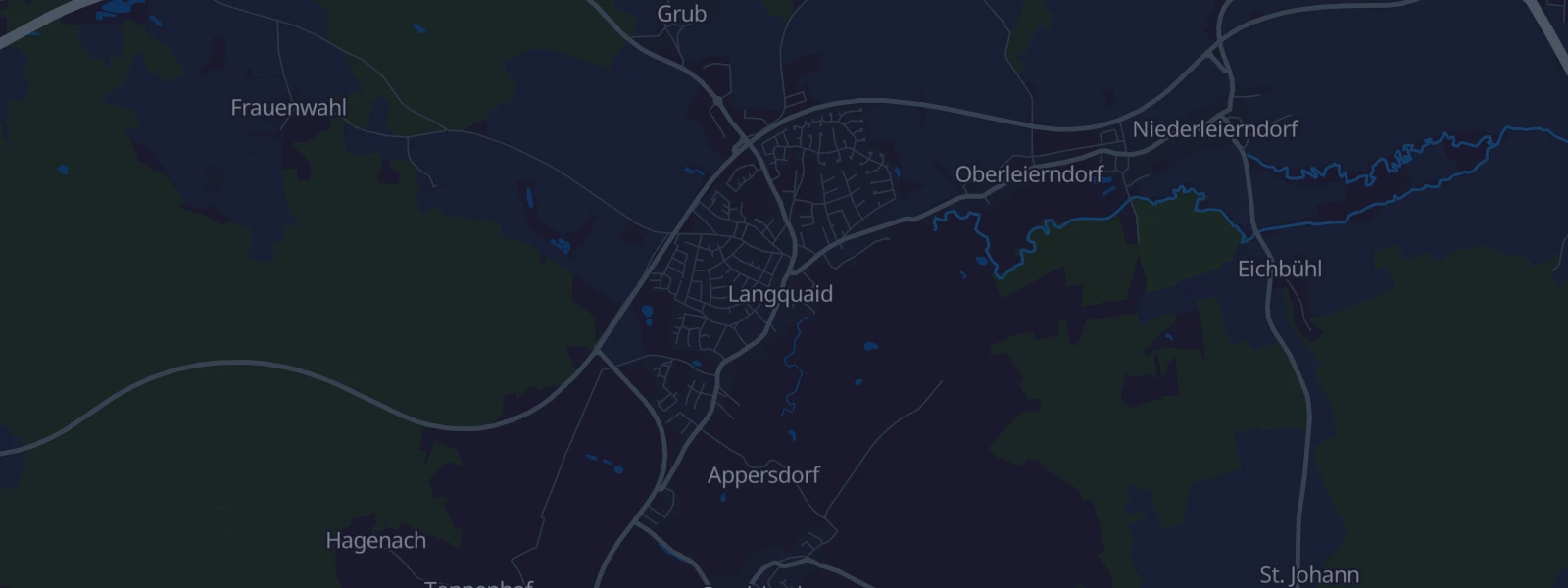 Karte von Langquaid