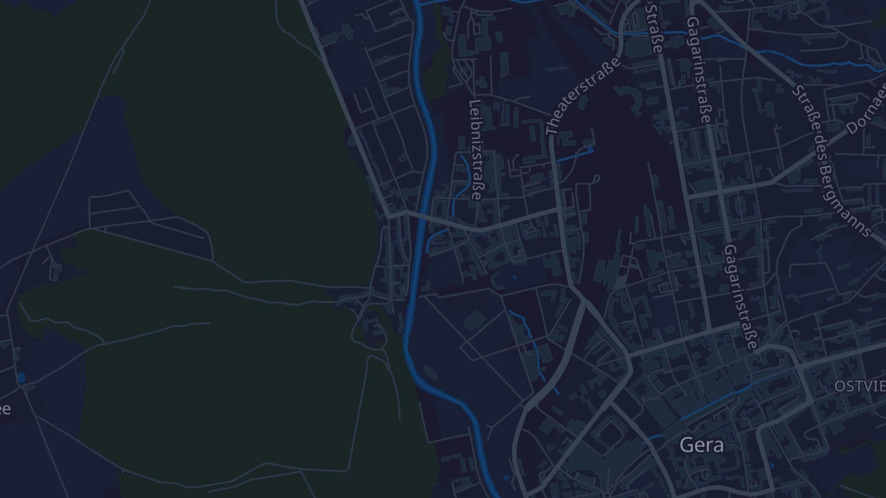 Karte von Gera