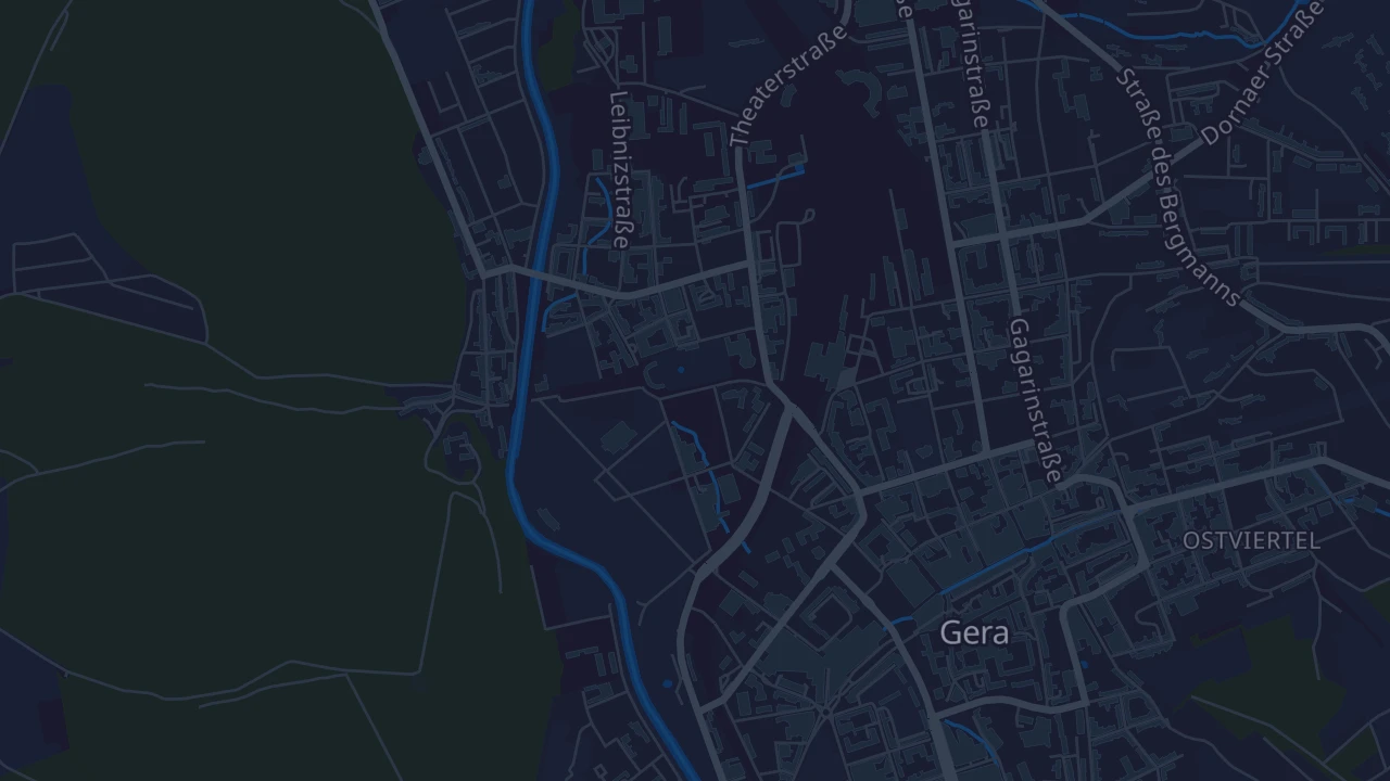 Karte von Gera