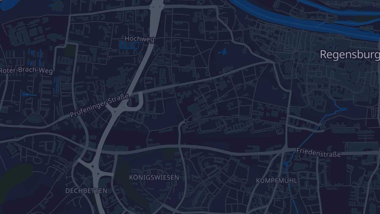 Karte von Regensburg