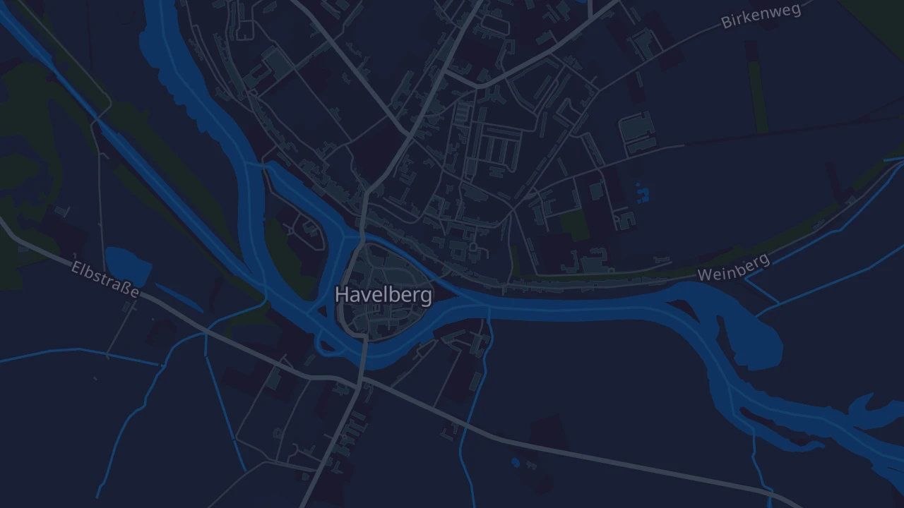 Karte von Havelberg