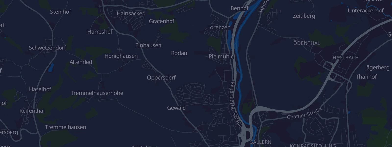 Karte von Lappersdorf