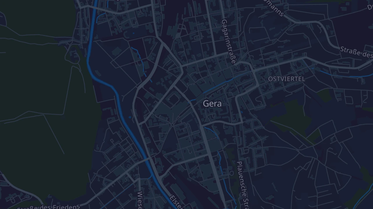 Karte von Gera