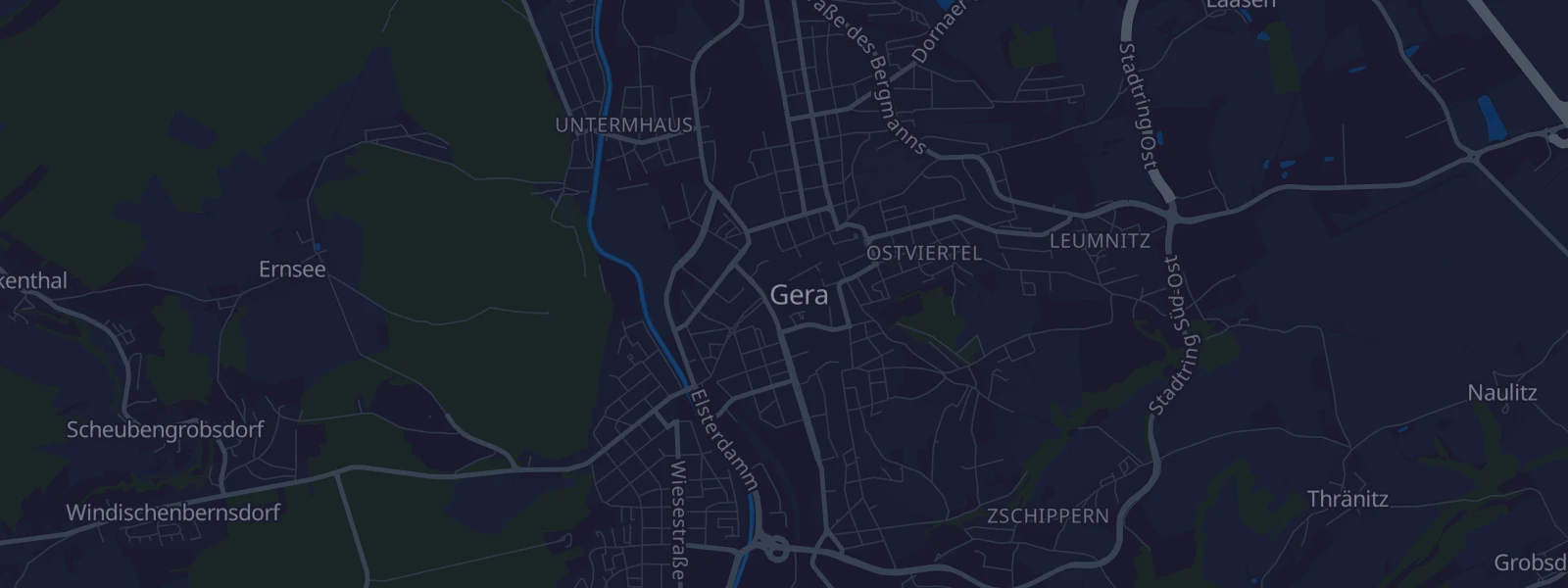 Karte von Gera