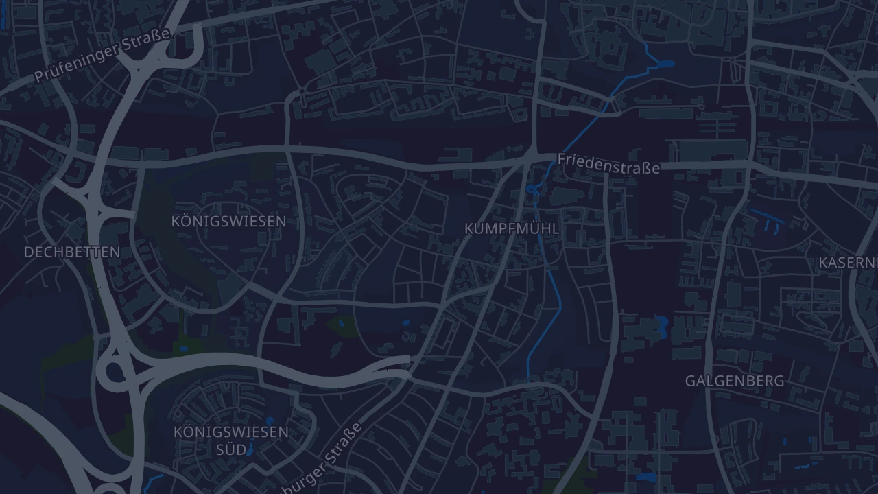 Karte von Regensburg