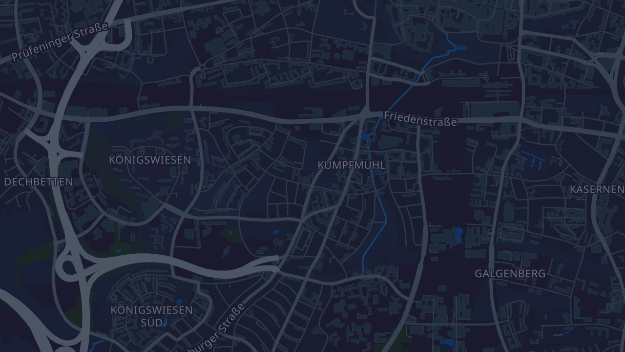 Karte von Regensburg